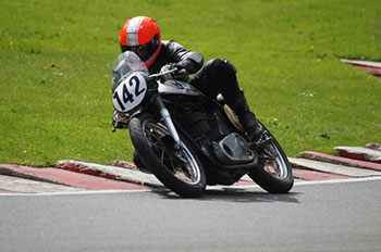 Chris Firmin takes old 001 to the limit (Picture Courtesy of Grant Tapsell)